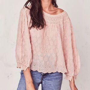 NWT Love Shack Fancy Ruth Top